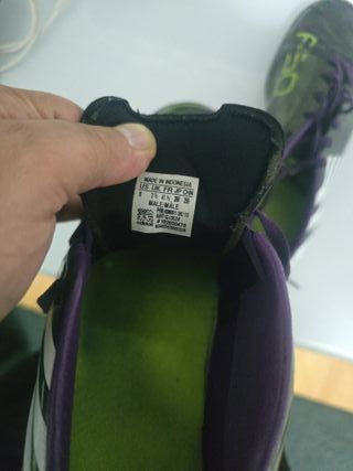 Zapatillas Adidas Fútbol Talla 41 Morado