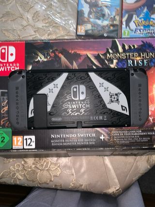 Nintendo Switch Edición Monster Hunter Rise