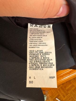 Traje Dustin El Corte Inglés Gris Oscuro Talla