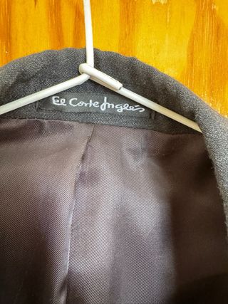 Traje Dustin El Corte Inglés Gris Oscuro Talla