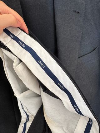 Traje Dustin El Corte Inglés Gris Oscuro Talla