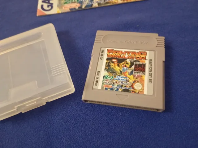 Manuale per Game Boy di Fighting Simulator