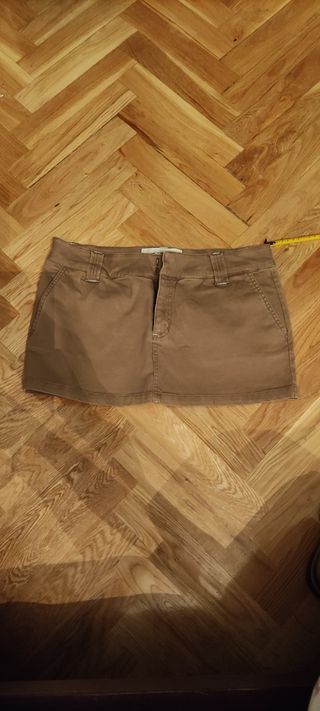Minifalda marrón talla L