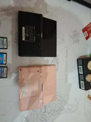 Nintendo DS Lite Rosa y Negra,,,,