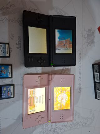 Nintendo DS Lite Rosa y Negra,,,,