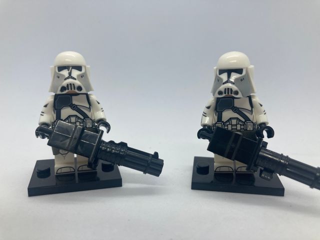 Lego compatible Star Wars Clones con Armas Pesadas