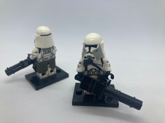 Lego compatible Star Wars Clones con Armas Pesadas