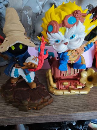 Vivi Final Fantasy Resina Dipinta Mano