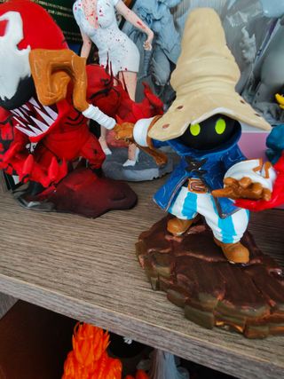 Vivi Final Fantasy Resina Dipinta Mano