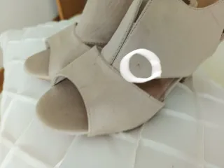 Zapatos tacón Misa-tic beige T40