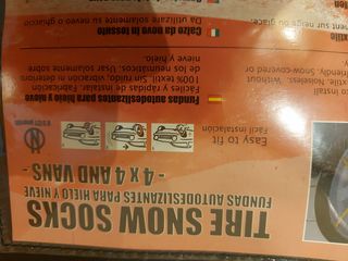 Fundas Cadenas Nieve Textil DANOKAR 4x4