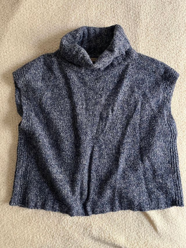 Chaleco de punto Chiaramente azul talla única