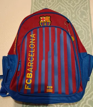 Mochila FC Barcelona Azul y Roja
