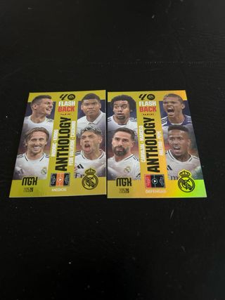 Cromos Panini Anthology Flash Back Real Madrid 