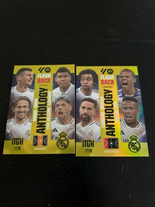 Cromos Panini Anthology Flash Back Real Madrid 