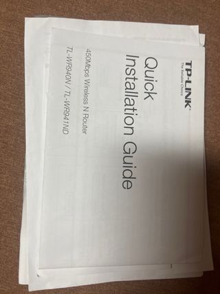 Router TP-LINK Wireless N 450Mbps TL-WR940N