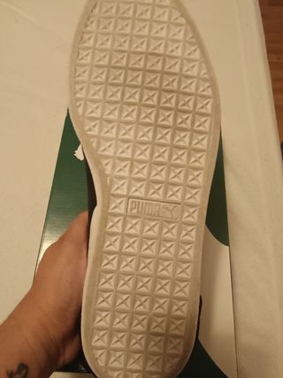 Zapatillas Puma Basket Blancas Mujer