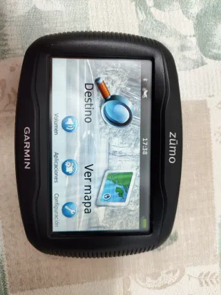 Navegador Garmin Zumo 390LM + Soporte touratech 