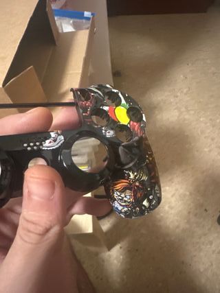 Carcasa Mando PS4 Personalizada Terror