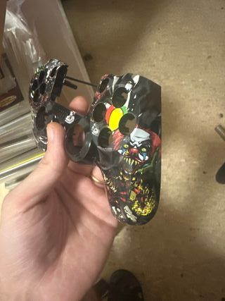 Carcasa Mando PS4 Personalizada Terror