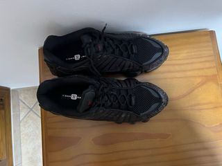 Nike Shox Hombre Negro/Morado