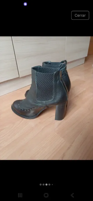 Botines Gloria Ortiz Talla 39 Negros