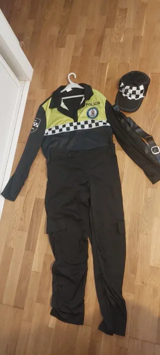 Disfraz Policía Partilandia Talla S