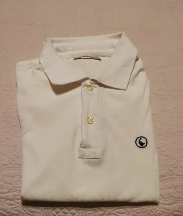 Polo El Ganso blanco talla M