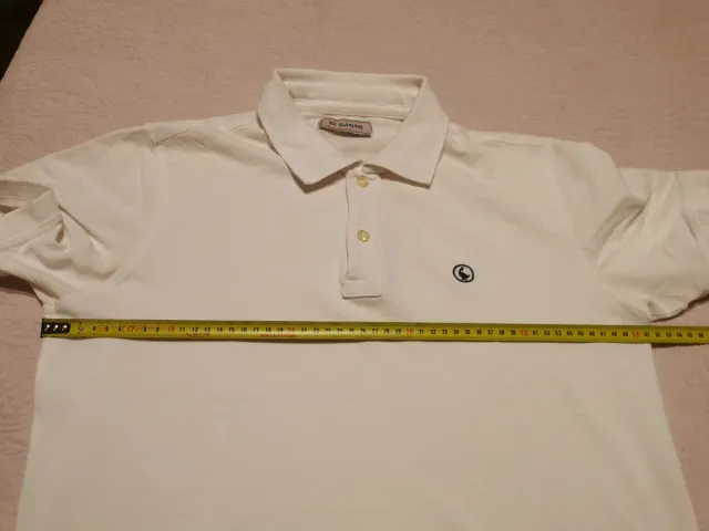 Polo El Ganso blanco talla M