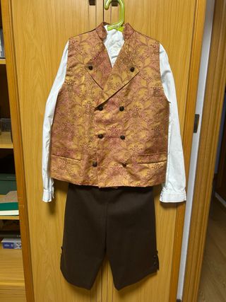 Traje Baturro Niño echo a mano 