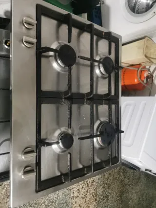 Encimera de gas butano