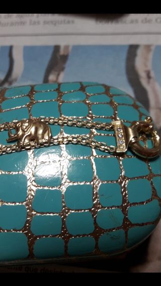Pulsera Oro 18k Maciza Cierre Timón