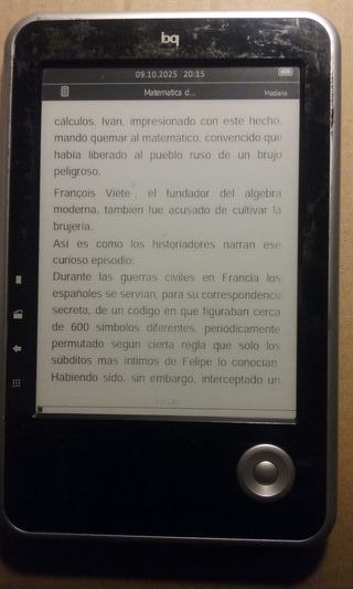 Ebook BQ Cervantes para piezas