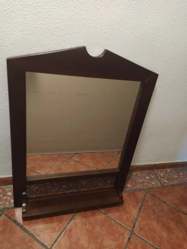 3 Espejo de madera