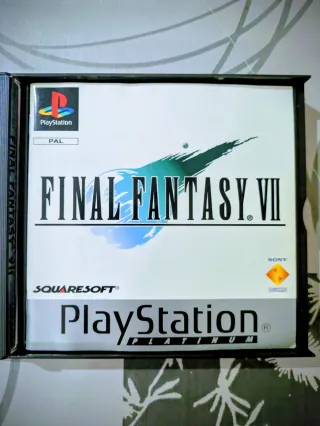 Final Fantasy VII PlayStation Platinum Completo