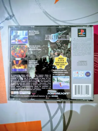 Final Fantasy VII PlayStation Platinum Completo