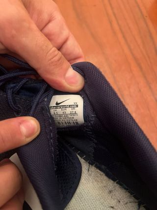 Zapatillas Nike Roshe Run Azul Marino