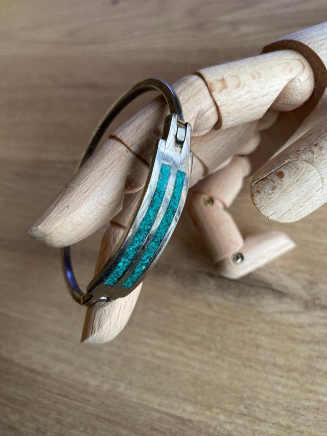 Pulsera de alpaca Turquesa