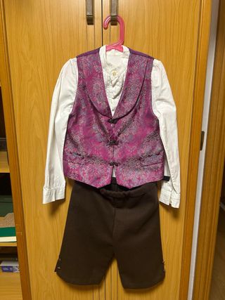 Traje Baturro Niño Hecho a Mano 6-8 Años