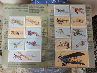 Album Cromos Gran Historia de la Aviación