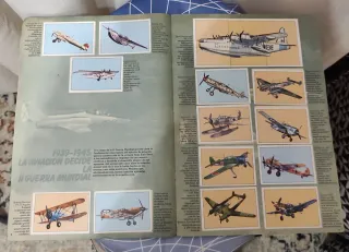 Album Cromos Gran Historia de la Aviación