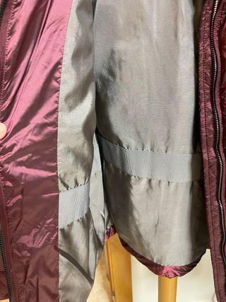 Chaqueta Morada Metalizada Ligera
