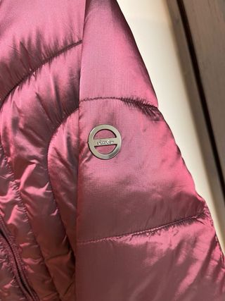 Chaqueta Morada Metalizada Ligera