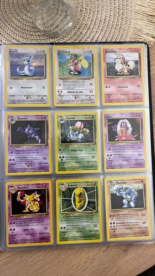 Colección Cartas Pokémon Base Set en español
