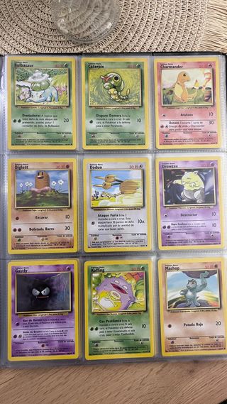 Colección Cartas Pokémon Base Set en español
