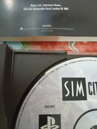 Sim City Erbe 🇪🇦 PS1 