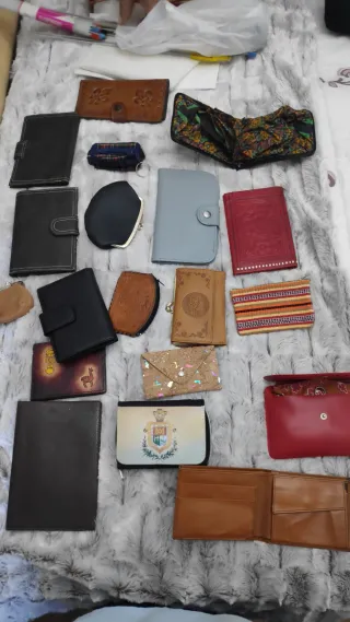 Lote de Carteras y Monederos