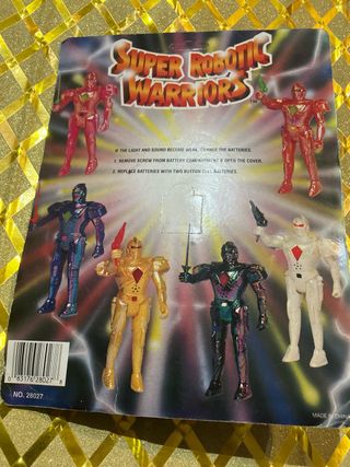 Super Robotic Warriors Laser Color Antiguo robot