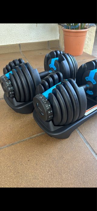 Pareja Mancuernas Ajustables hasta 24 kg