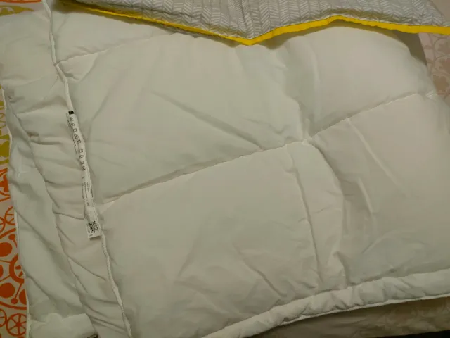 3 piezas: Funda nórdica cuna, relleno y chichonera